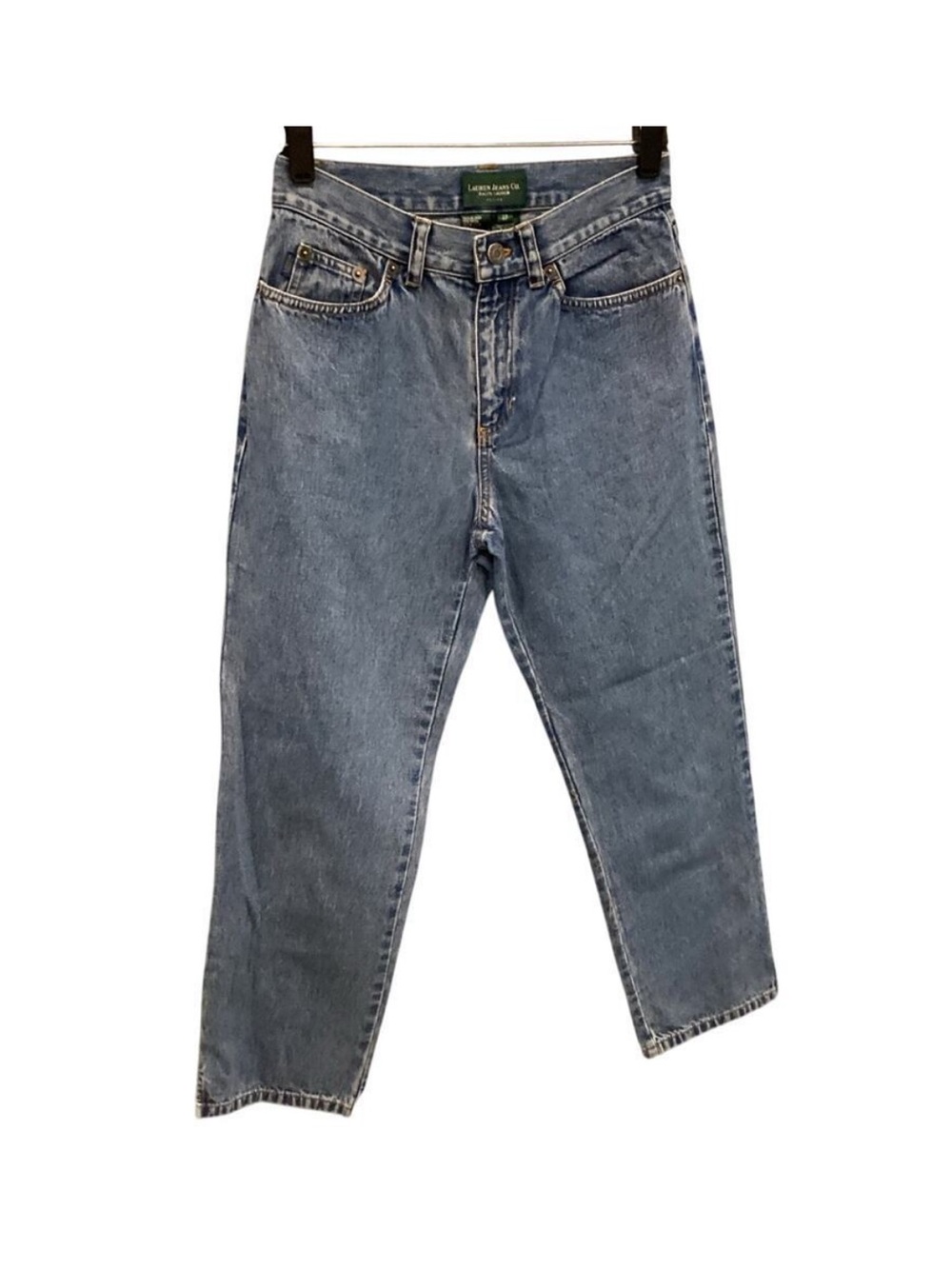 Ralph Lauren Light Blue 90s Cropped Women's Jeans